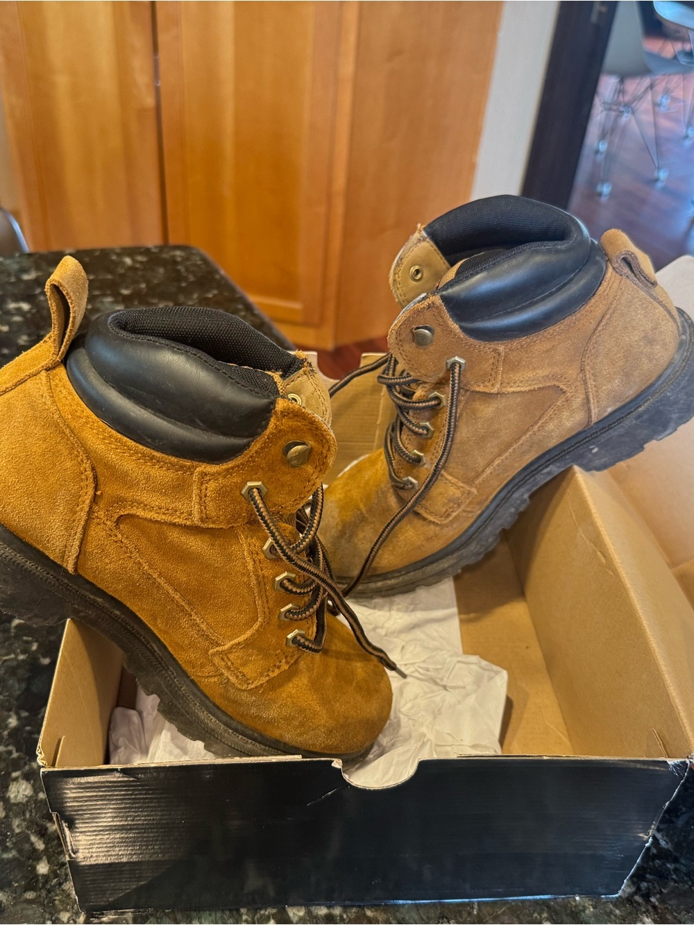 Brahma Waterproof Suede Men's Boots - Brown